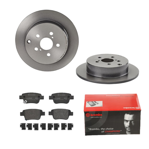 BREMBO Bremsesæt, skivebremser ijdtidk4v6 bagaksel fuld 280mm 10mm for TOYOTA
