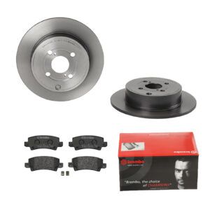 BREMBO Bremsesæt, skivebremser ijdtidk5d4 bagaksel fuld 279mm 9mm for TOYOTA