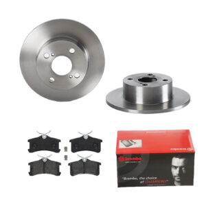 BREMBO Bremsesæt, skivebremser ijdtidk674 bagaksel fuld 240mm 10mm for TOYOTA