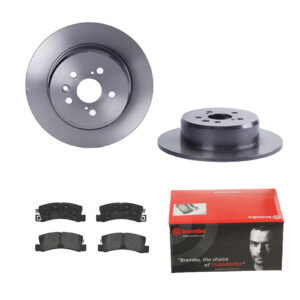 BREMBO Bremsesæt, skivebremser ijdtidk6j6 bagaksel fuld 288mm 10mm for TOYOTA LEXUS NISSAN