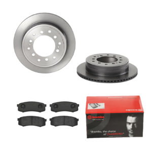 BREMBO Bremsesæt, skivebremser ijdtidk9d8 bagaksel indvendig ventileret 312mm 18mm for TOYOTA MITSUBISHI NISSAN DONGFENG
