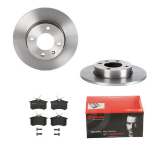 BREMBO Bremsesæt, skivebremser ijdtidka12 foraksel fuld 239mm 10mm for PEUGEOT ROEWE (SAIC) AUDI VW CITROËN SEAT SKODA NISSAN EUROPESTAR RENAULT