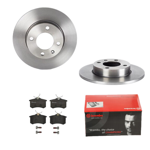 BREMBO Bremsesæt, skivebremser ijdtidka12 foraksel fuld 239mm 10mm for PEUGEOT ROEWE (SAIC) AUDI VW CITROËN SEAT SKODA NISSAN EUROPESTAR RENAULT