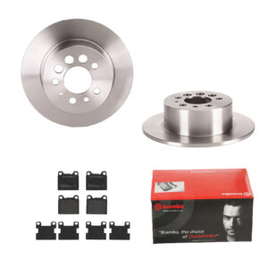 BREMBO Bremsesæt, skivebremser ijdtidkd76 bagaksel fuld 281mm 9mm for VOLVO ALFA ROMEO