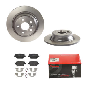 BREMBO Bremsesæt, skivebremser ijdtidkev6 bagaksel fuld 302mm 12mm for VOLVO LAND ROVER