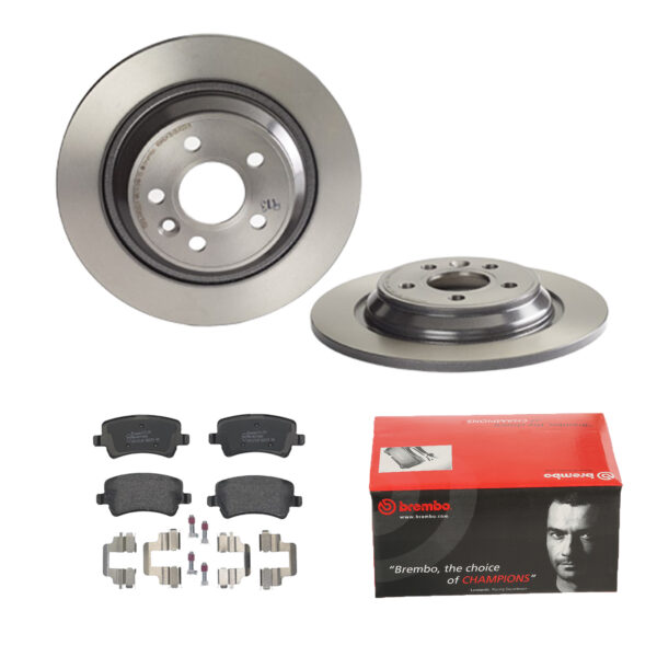 BREMBO Bremsesæt, skivebremser ijdtidkf12 bagaksel fuld 302mm 11mm for FORD VOLVO VOLVO ASIA LAND ROVER