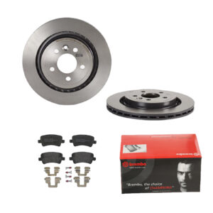 BREMBO Bremsesæt, skivebremser ijdtidkf78 bagaksel indvendig ventileret 302mm 22mm for VOLVO LAND ROVER