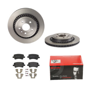 BREMBO Bremsesæt, skivebremser ijdtidkfv2 bagaksel indvendig ventileret 302mm 22mm for VOLVO LAND ROVER