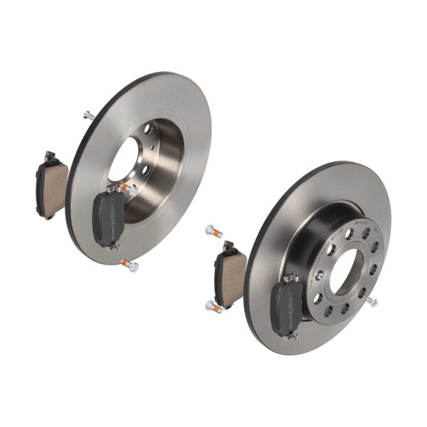 BREMBO Bremsesæt, skivebremser ijdtidkgd0 bagaksel fuld 272mm 10mm for VW JETTA SEAT AUDI SKODA