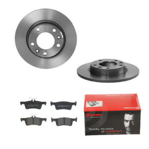 BREMBO Bremsesæt, skivebremser ijdtidkhv4 bagaksel fuld 249mm 10mm for PEUGEOT