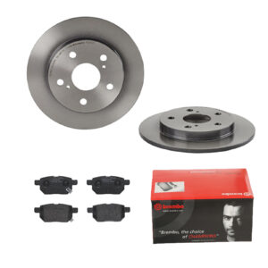 BREMBO Bremsesæt, skivebremser ijdtidki10 bagaksel fuld 259mm 9mm for PONTIAC TOYOTA TOYOTA (FAW) TOYOTA (GAC) LEXUS GEELY JAC GREAT WALL HAVAL