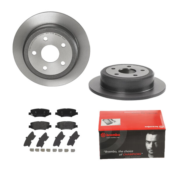 BREMBO Bremsesæt, skivebremser ijdtidkid2 bagaksel fuld 316mm 12mm for CHRYSLER JEEP DODGE