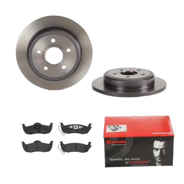 BREMBO Bremsesæt, skivebremser ijdtidkij8 bagaksel fuld 320mm 14mm for JEEP CHRYSLER
