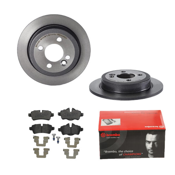 BREMBO Bremsesæt, skivebremser ijdtidkk78 bagaksel fuld 259mm 10mm for MINI