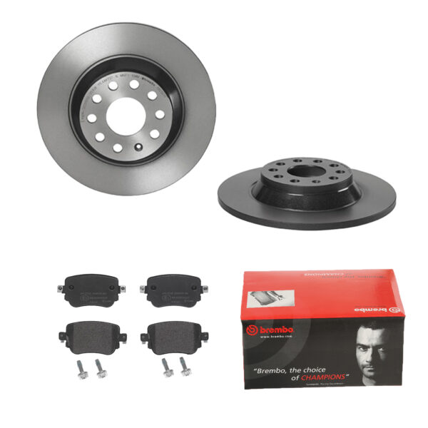 BREMBO Bremsesæt, skivebremser ijdtidkl74 bagaksel fuld 300mm 12mm for AUDI VW SKODA (SVW) SEAT VW (FAW)
