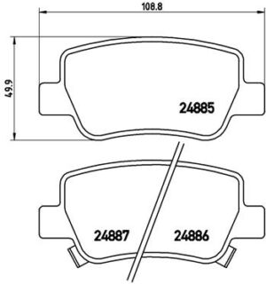 BREMBO Bremsesæt, skivebremser ijzjsg5nv0 bagaksel fuld 290mm 11mm for TOYOTA