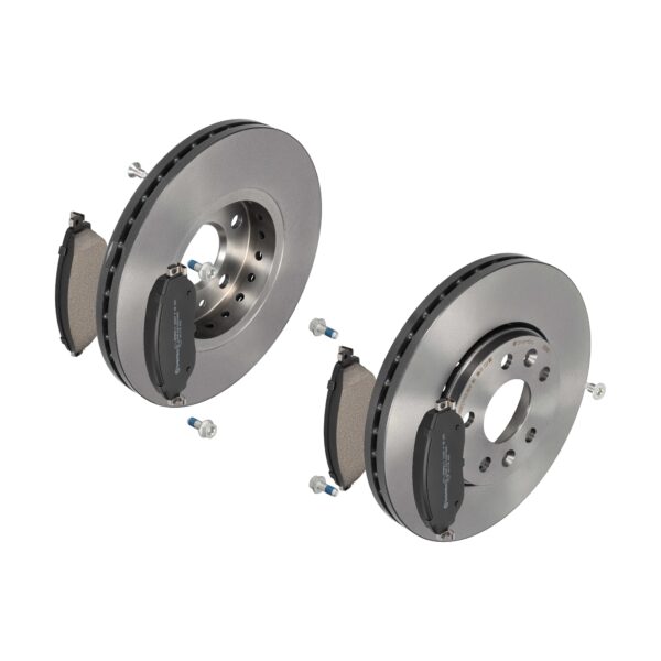 BREMBO Bremsesæt, skivebremser ijzjsgfqv8 foraksel indvendig ventileret 296mm 28mm for OPEL VAUXHALL RENAULT NISSAN FIAT