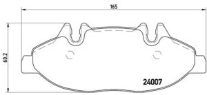 BREMBO Bremsesæt, skivebremser ijzjsgfvr4 foraksel indvendig ventileret 300mm 28mm for MERCEDES-BENZ MERCEDES-BENZ (FJDA)