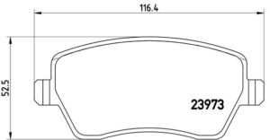 BREMBO Bremsesæt, skivebremser ijzjsgg0a7 foraksel indvendig ventileret 269mm 22mm for MERCEDES-BENZ DACIA RENAULT RENAULT TRUCKS NISSAN LADA