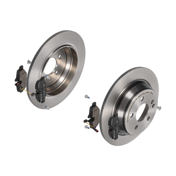 BREMBO Bremsesæt, skivebremser ijzjsggef6 bagaksel fuld 296mm 10mm for MERCEDES-BENZ MERCEDES-BENZ (FJDA)