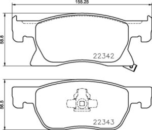 BREMBO Bremsesæt, skivebremser ik3ebylx35 foraksel indvendig ventileret 276mm 26mm for OPEL BUICK (SGM) VAUXHALL