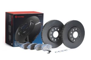 BREMBO Bremsesæt, skivebremser kt08038 288mm 25mm for SKODA AUDI VW