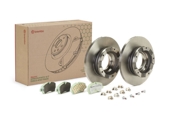 BREMBO Bremsesæt, skivebremser kt10013 288mm 16mm for FORD