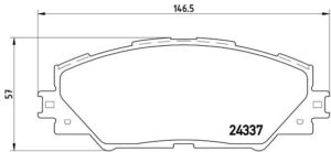 BREMBO Bremsesæt, skivebremser sg000008jz foraksel indvendig ventileret 328mm 28mm for PONTIAC TOYOTA TOYOTA (GAC) LEXUS