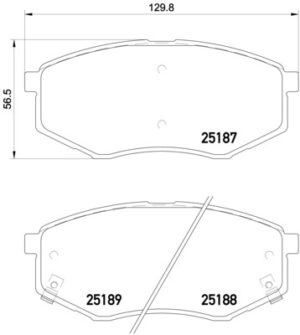 BREMBO Bremsesæt, skivebremser sg000008lh foraksel indvendig ventileret 280mm 26mm for KIA (DYK) HYUNDAI (BEIJING) HYUNDAI KIA