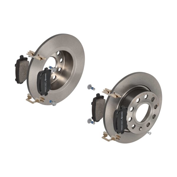 BREMBO Bremsesæt, skivebremser sg00000b5x bagaksel fuld 253mm 10mm for VW SKODA VW (FAW) AUDI SEAT AUDI (FAW) SKODA (SVW)