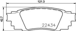 BREMBO Bremsesæt, skivebremser sg00000b64 bagaksel fuld 281mm 112mm for TOYOTA TOYOTA (GAC) LEXUS TOYOTA (FAW)