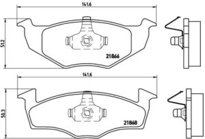 BREMBO Bremsesæt, skivebremser sg00000cjb foraksel perforeret/ventileret 256mm 20mm for VW (FAW) SKODA VW