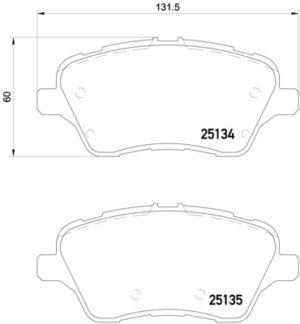 BREMBO Bremsesæt, skivebremser sg00000ck1 foraksel lukket 278mm 23mm for FORD