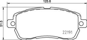 BREMBO Bremsesæt, skivebremser sg00000ckt foraksel lukket 258mm 23mm for FORD
