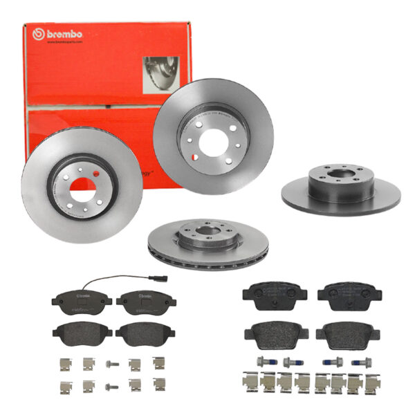 BREMBO Bremsesæt, skivebremser sg00000e2v bagaksel indvendig ventileret 251mm 10mm for PEUGEOT CITROËN OPEL FIAT LANCIA ABARTH ALFA ROMEO GENERAL MOTO