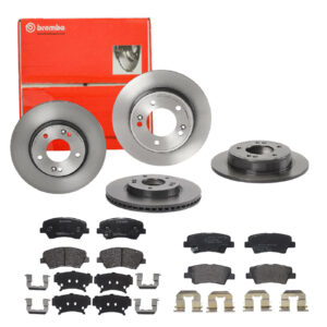 BREMBO Bremsesæt, skivebremser sg00000e38 bagaksel fuld 262mm 23mm for KIA HYUNDAI HYUNDAI (BEIJING) KIA (DYK) SSANGYONG