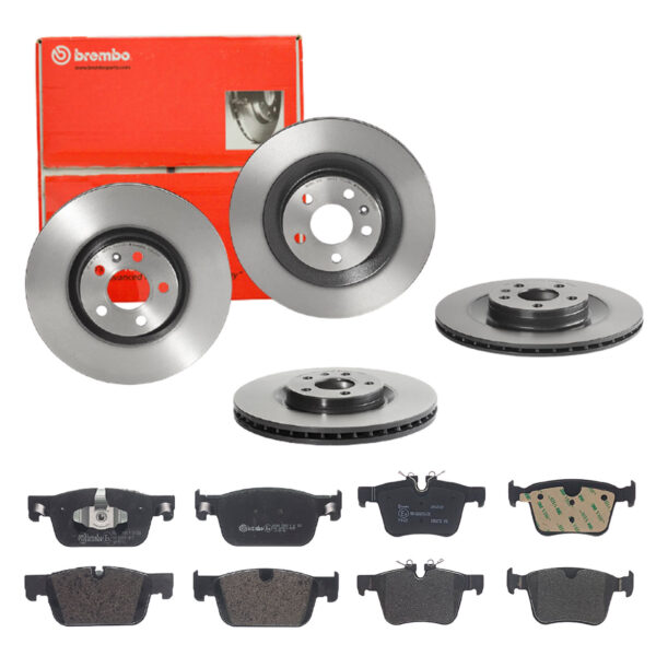 BREMBO Bremsesæt, skivebremser sg00000e40 foraksel indvendig ventileret 322mm 20mm for VOLVO JAGUAR LAND ROVER