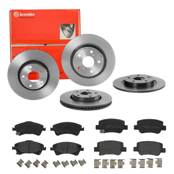 BREMBO Bremsesæt, skivebremser sg00000e44 bagaksel indvendig ventileret 290mm 26mm for TOYOTA