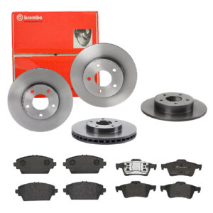BREMBO Bremsesæt, skivebremser sg00000e4a bagaksel fuld 278mm 28mm for SAAB RENAULT NISSAN