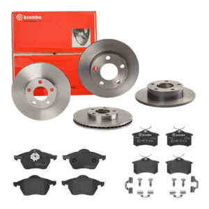 BREMBO Bremsesæt, skivebremser sg00000e4d bagaksel fuld 245mm 25mm for PEUGEOT CITROËN FORD MG (SAIC) ROEWE (SAIC) FIAT ZHONGHUA (BRILLIANCE) DS SEAT
