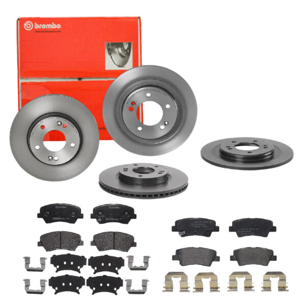 BREMBO Bremsesæt, skivebremser sg00000e4h bagaksel fuld 284mm 10mm for KIA HYUNDAI HYUNDAI (BEIJING) SSANGYONG KIA (DYK)