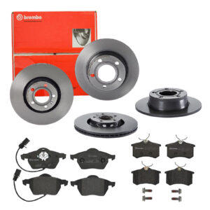 BREMBO Bremsesæt, skivebremser sg00000e4l bagaksel fuld 255mm 10mm for PEUGEOT MG (SAIC) ROEWE (SAIC) SKODA CITROËN SEAT AUDI VW AUDI (FAW) RENAULT EU