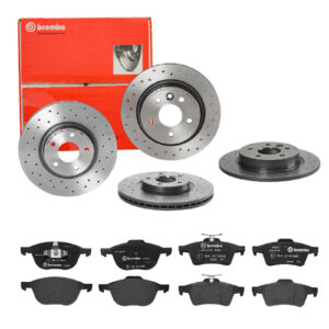 BREMBO Bremsesæt, skivebremser sg00000e4w foraksel fuld 280mm 11mm for VOLVO CITROËN FORD FORD (CHANGAN) OPEL GENERAL MOTORS PONTIAC SAAB RENAULT FORD