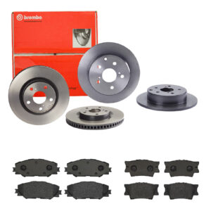 BREMBO Bremsesæt, skivebremser sg00000e5r foraksel indvendig ventileret 296mm 28mm for PONTIAC TOYOTA TOYOTA (FAW) TOYOTA (GAC) LEXUS