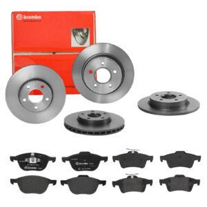 BREMBO Bremsesæt, skivebremser sg00000e5y bagaksel fuld 278mm 25mm for FORD FORD (CHANGAN) VOLVO FORD USA MAZDA FORD ASIA & OCEANIA NISSAN MITSUBISHI