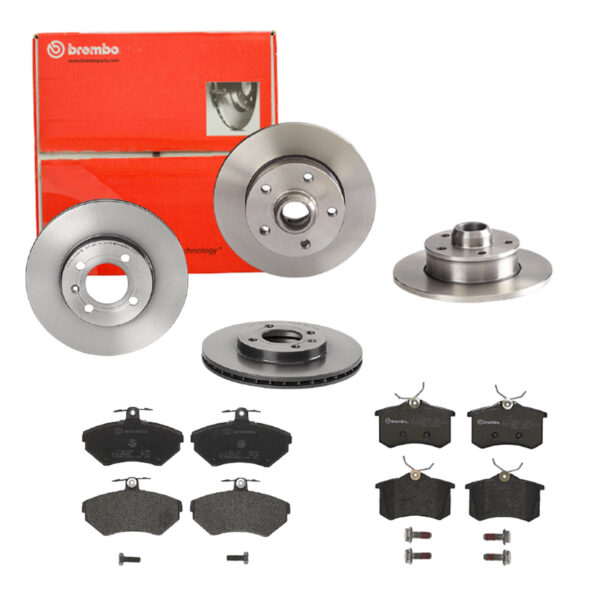 BREMBO Bremsesæt, skivebremser sg00000e79 bagaksel fuld 256mm 10mm for PEUGEOT MG (SAIC) ROEWE (SAIC) AUDI CITROËN VW (FAW) SEAT SKODA VW NISSAN RENAU
