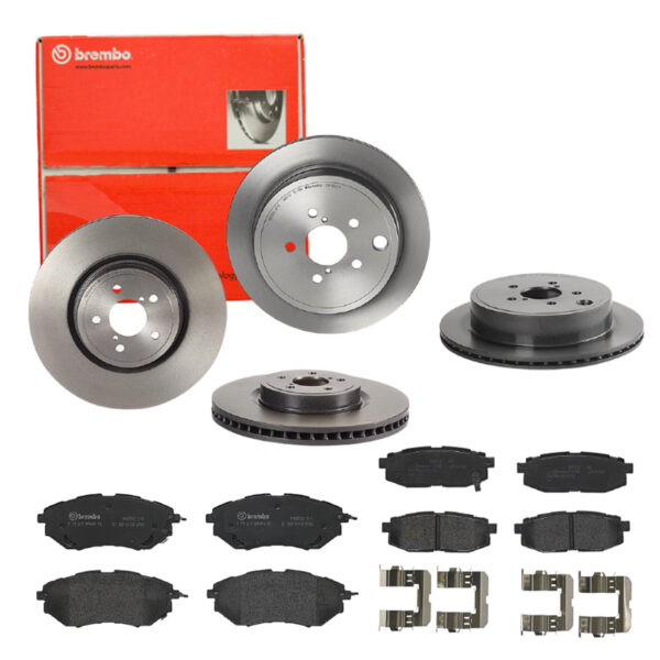 BREMBO Bremsesæt, skivebremser sg00000e7o bagaksel indvendig ventileret 290mm 30mm for SUBARU TOYOTA