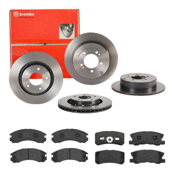 BREMBO Bremsesæt, skivebremser sg00000e7q bagaksel indvendig ventileret 294mm 10mm for PEUGEOT CITROËN CHRYSLER MITSUBISHI DODGE LANCIA MITSUBISHI (GA
