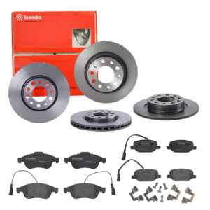 BREMBO Bremsesæt, skivebremser sg00000e87 bagaksel fuld 281mm 10mm for ALFA ROMEO FIAT (GAC) FIAT JEEP