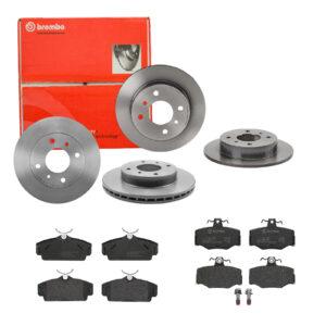 BREMBO Bremsesæt, skivebremser sg00000e8n bagaksel indvendig ventileret 258mm 22mm for NISSAN